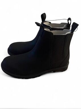 Men's Black Chelsea Boots - Classic Slip-On Ankle Boot